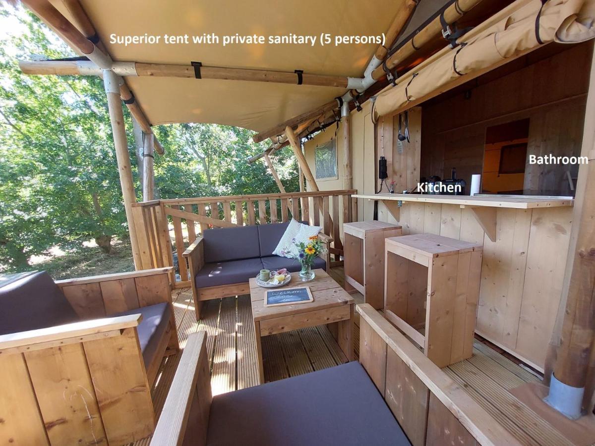 ホテル Glamping Essenhof アーフテーケルケ エクステリア 写真