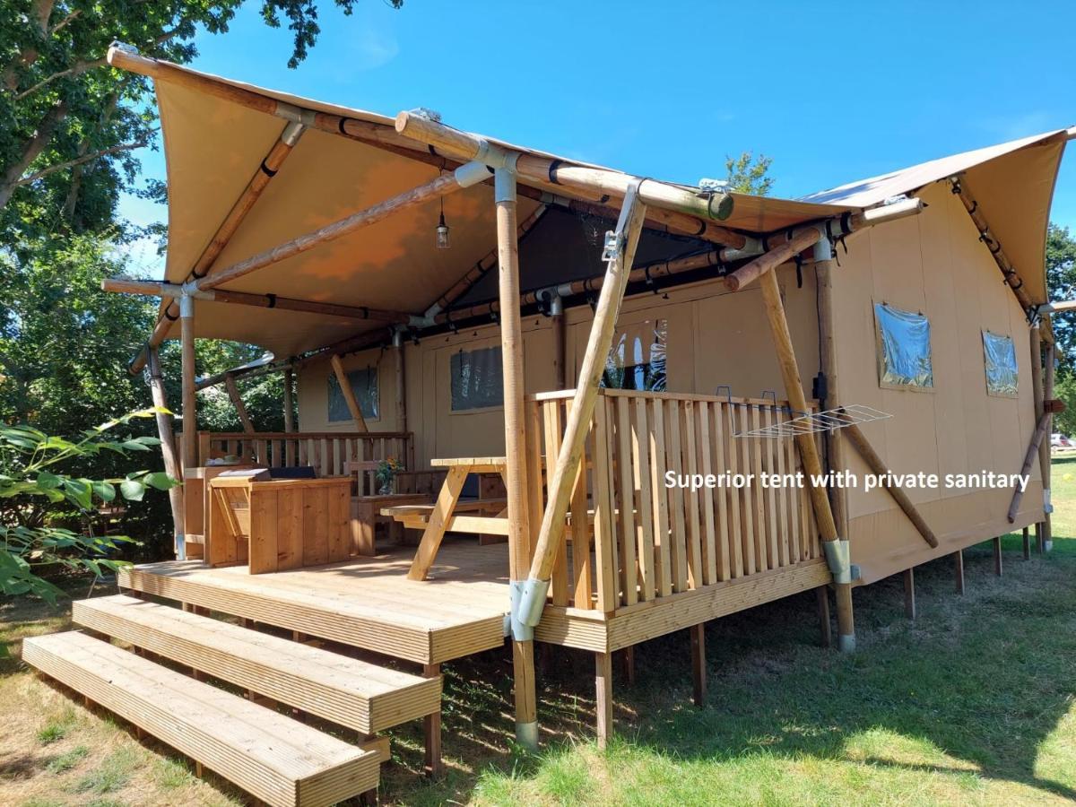 ホテル Glamping Essenhof アーフテーケルケ エクステリア 写真