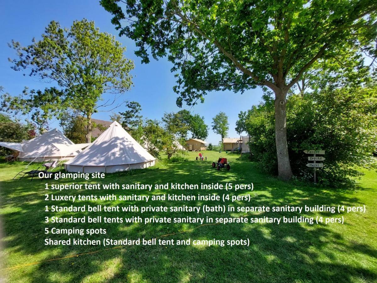 ホテル Glamping Essenhof アーフテーケルケ エクステリア 写真