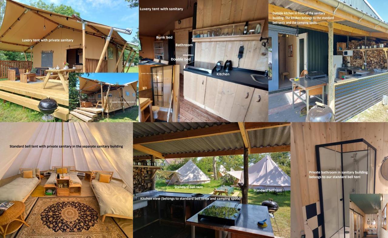 ホテル Glamping Essenhof アーフテーケルケ エクステリア 写真