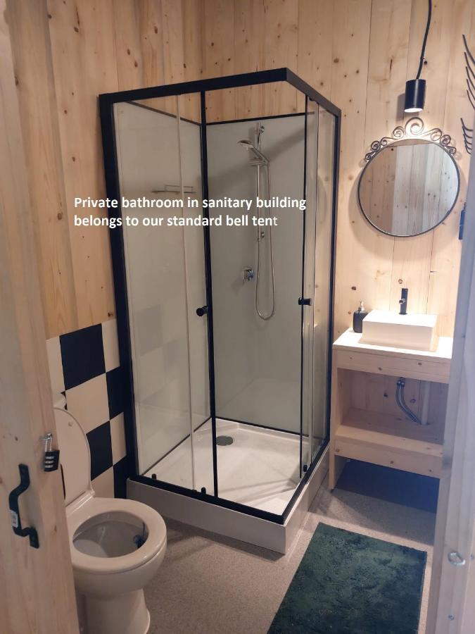 ホテル Glamping Essenhof アーフテーケルケ エクステリア 写真